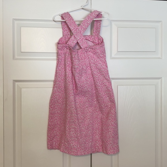 Lilly Pulitzer girls pink floral shift dress - Picture 2 of 3